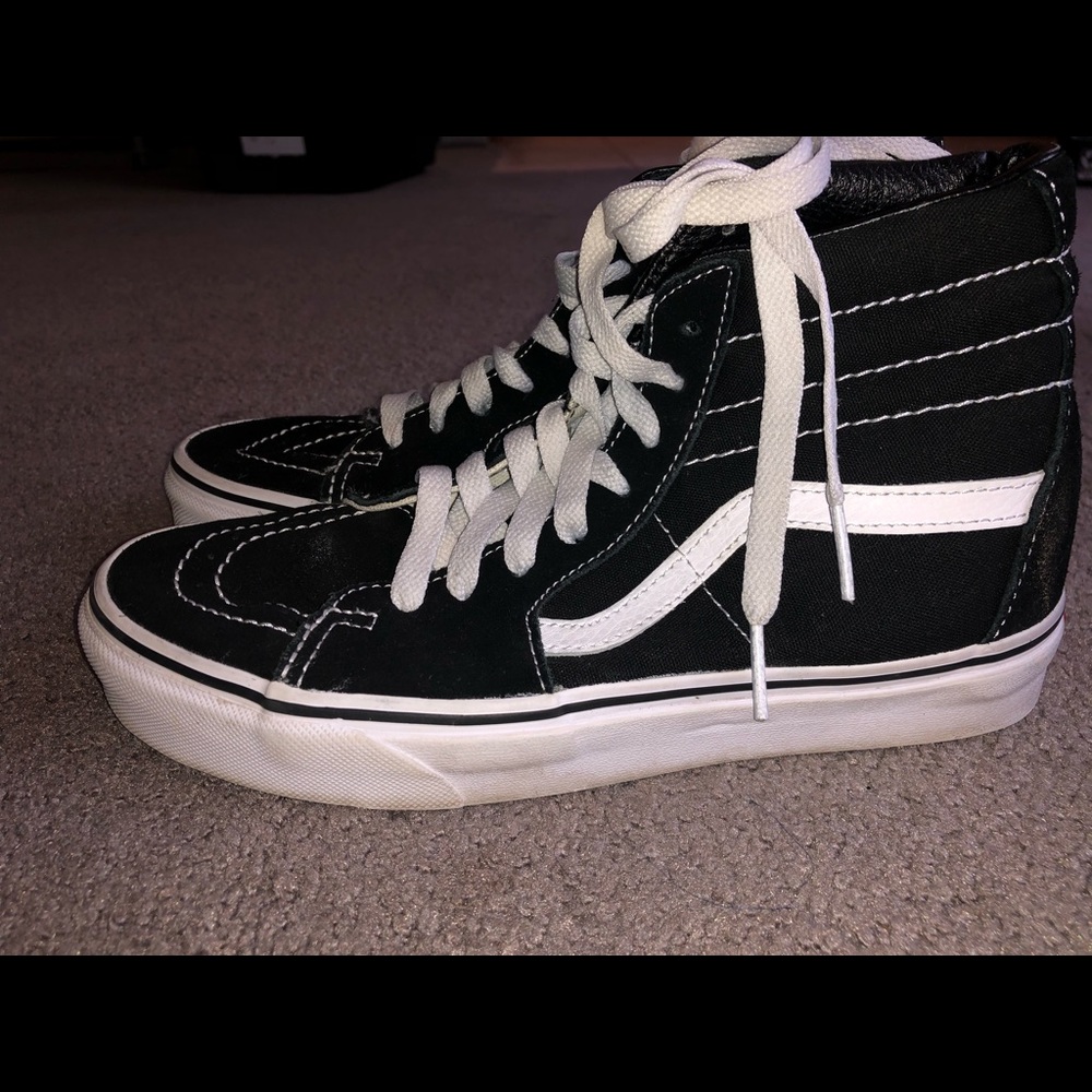 Black High Top Vans